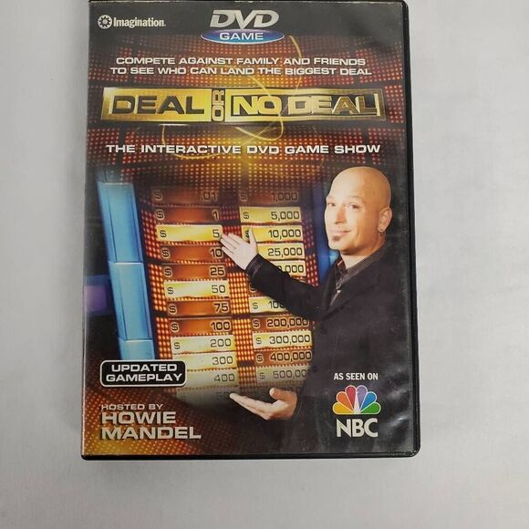 Deal or No Deal Interactive DVD Game Show 2005 Hosted by Howie Mandel - NBC - Picture 1 of 4